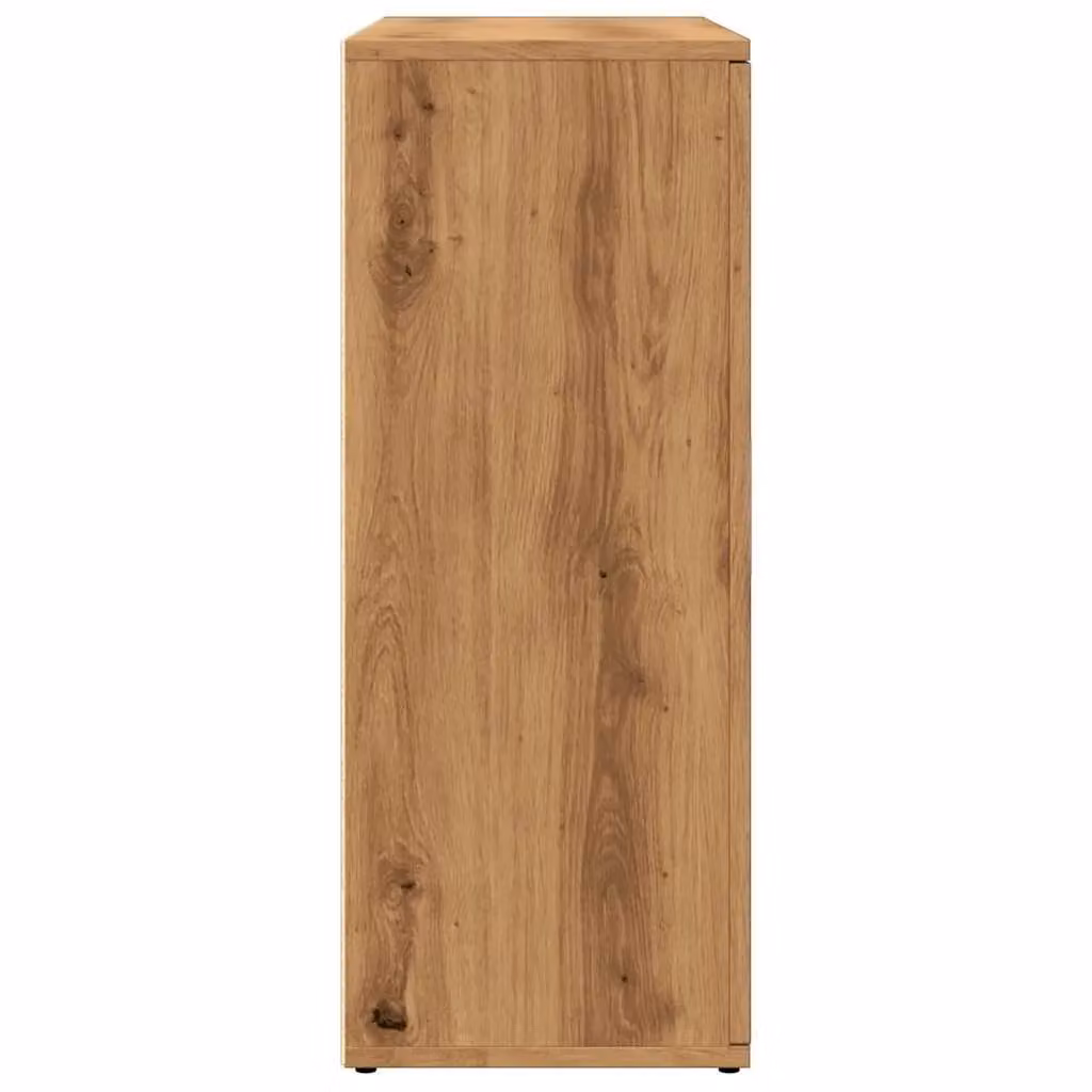Berkfield Home Artisan Oak Sideboard in Brown, W/D/H: 91 x 29.5 x 75 cm – 2
