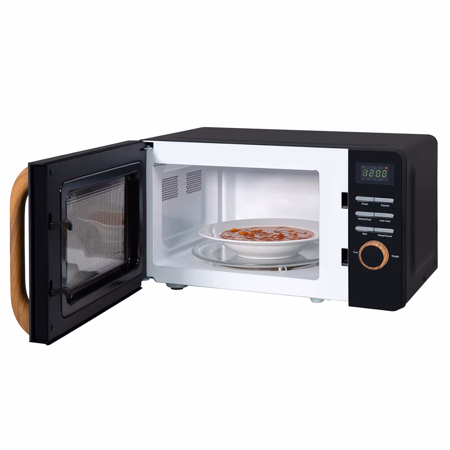 Russell Hobbs RHMD714 Scandi 17 Litre Digital Solo Microwave in Black – 6