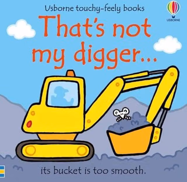 Fiona Watt That's Not My Digger Board Book, Multicolour