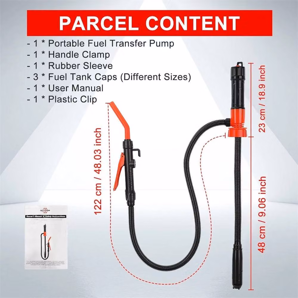 SPETLEK Battery Operated Multi Purpose Fuel Transfer Pump in Black – 2