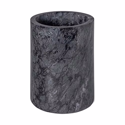 Argon Tableware Marble Wine Bottle Cooler, Black – 1
