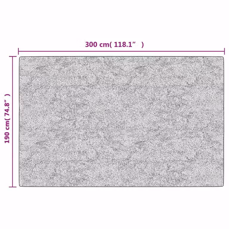 Berkfield Home Washable Round Anti Slip Stone Look Rug in Multicolour and Grey, Diameter: 100 cm