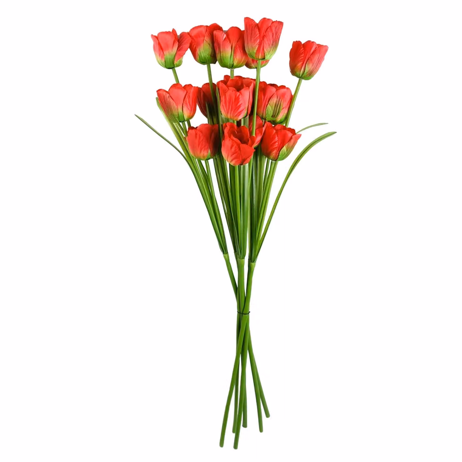 Leaf Red Artificial Tulip Stem, Height: 80 cm – 2