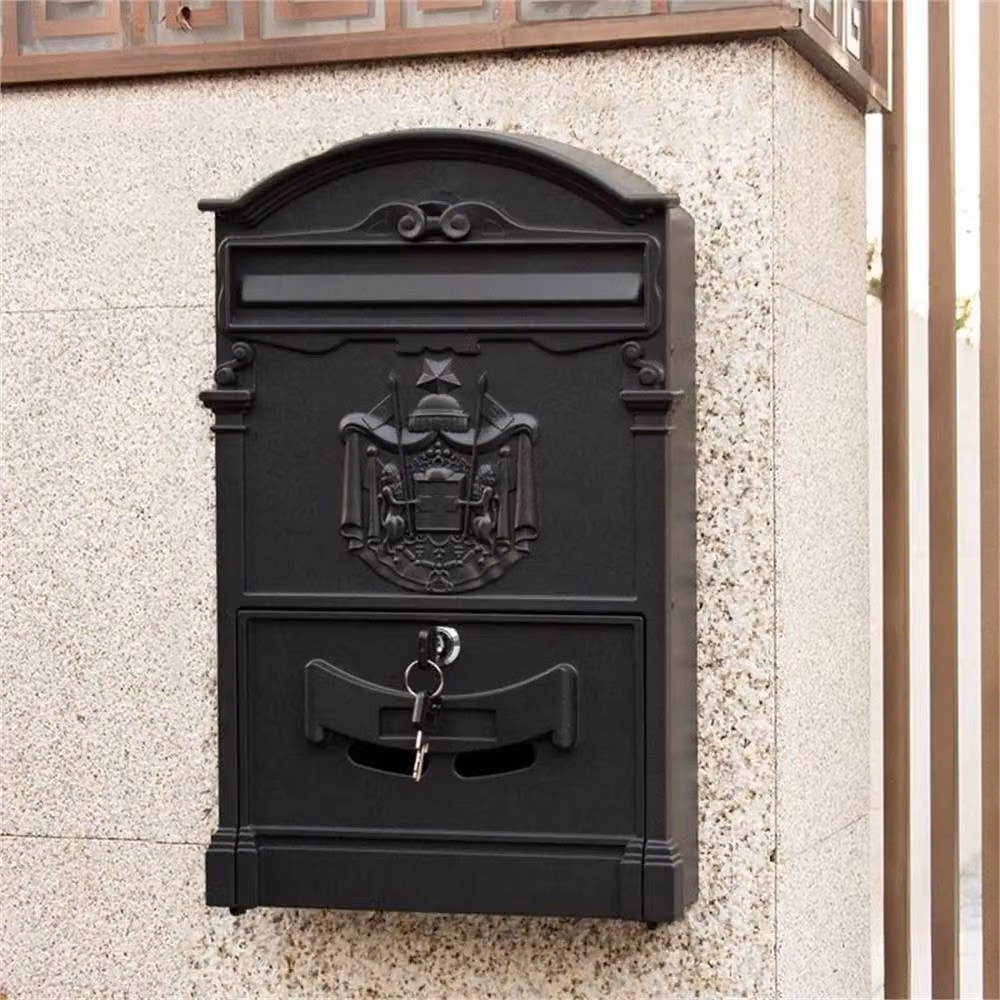 SPETLEK Aluminium Large Letter Post Box, Black – 5