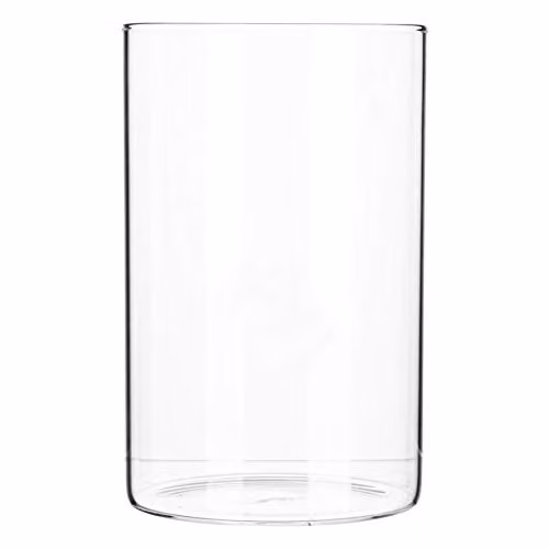 Argon Tableware Scandi Open Glass Storage Jar in Transparent, 1 Litre – 1