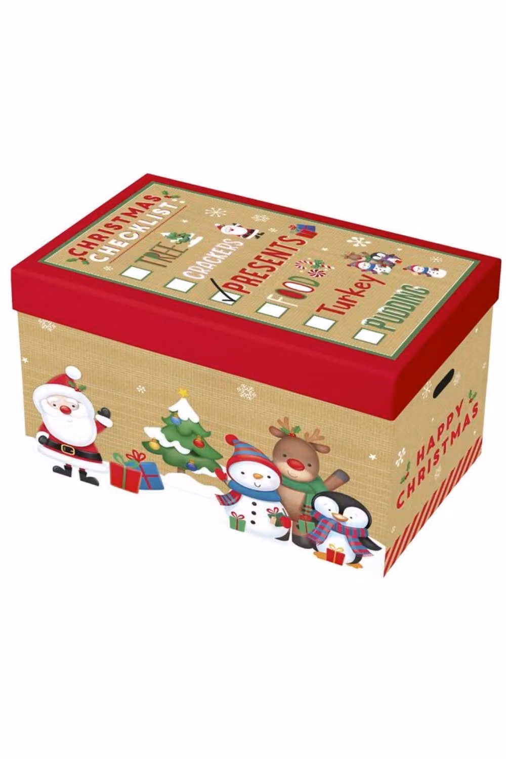 KDMD Christmas List Sand Gift Box in Light Sand – 2