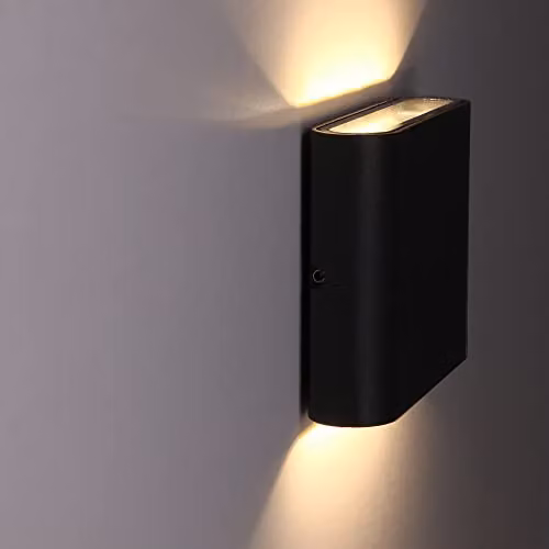 Netlighting Forlight Slim LED Outdoor Wall Light in Urban Grey IP54 – 3