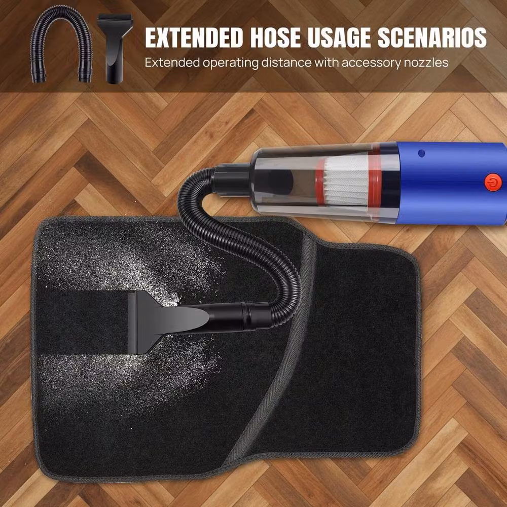 EONLION Cordless Handheld Rechargeable Vacuum Cleaner in Blue – 5
