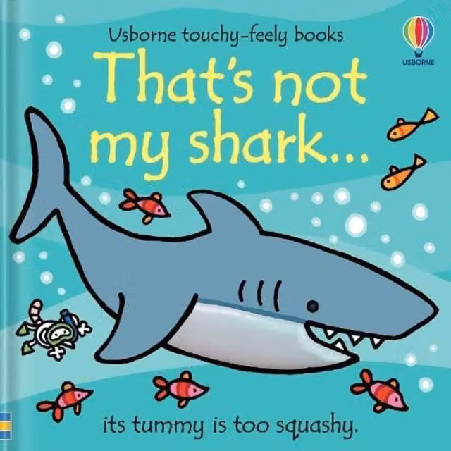 Fiona Watt That's Not My Shark Board Book, Multicolour