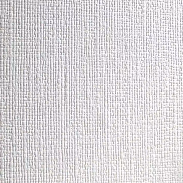 Brooke Original Paintable Textured Wallpaper in White and Beige