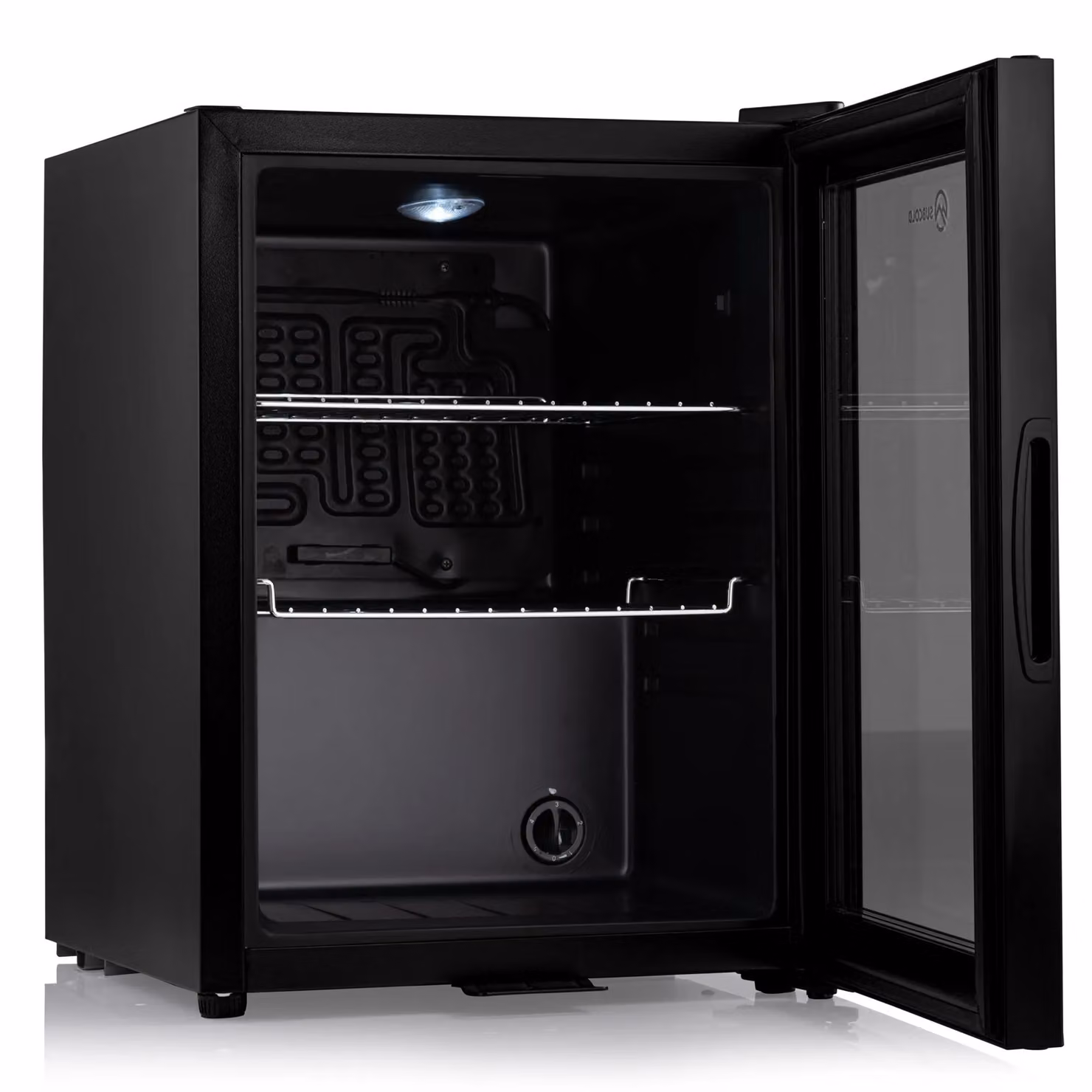 Subcold Super 35 LED Beer Fridge in Black with Compressor and Lockable Glass Door – 3