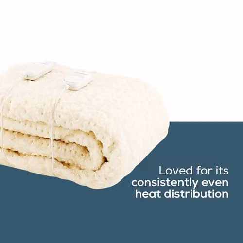 Beurer UE7964 Komfort Dual Heat Mattress Cover, White, W/D/H: 180 x 200 cm – 2