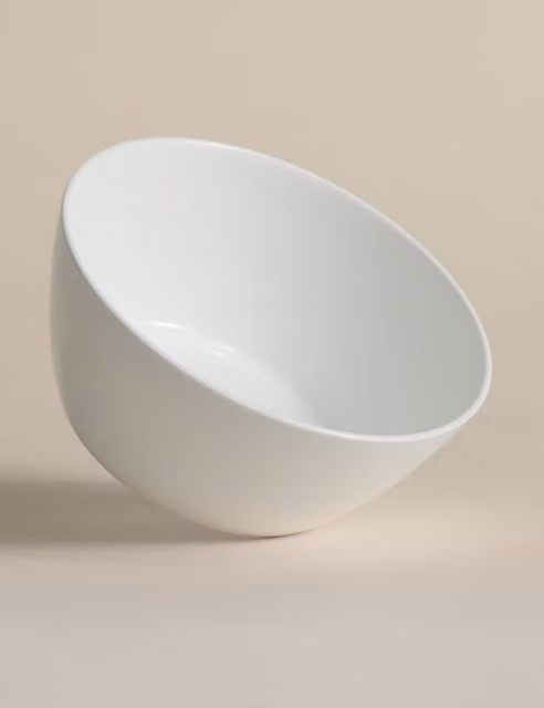 M&S Monroe White Bone China Cereal Bowl