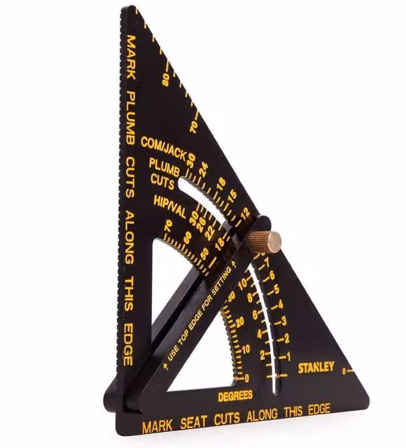 Stanley Adjustable Quick Square in Black