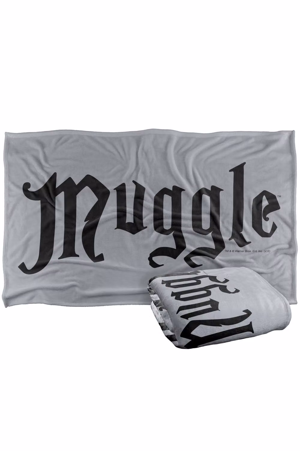 Warner Bros. Harry Potter Muggle Silky Touch Super Soft Fluffy Throw Blanket in Grey and Multicolour, Large – 2