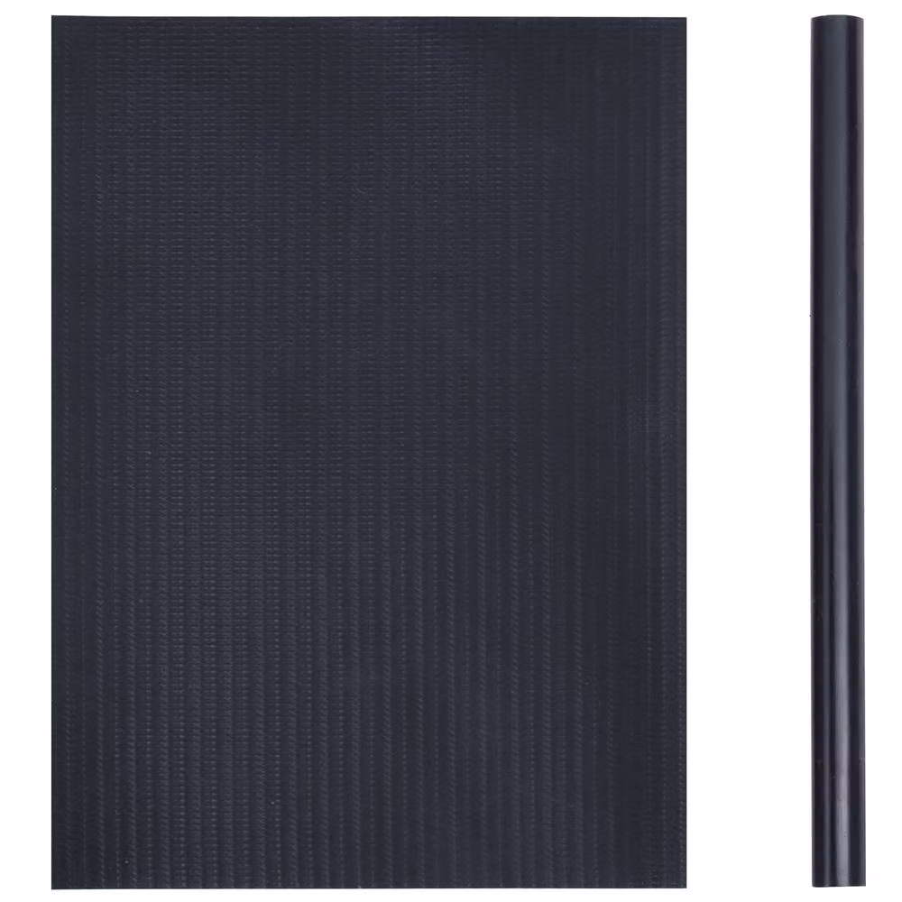 Berkfield Home Garden Privacy Screens, 2 Pack, Matte Dark Grey PVC, Height: 350 cm, Length: 19 m – 4