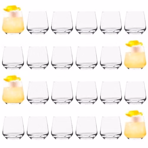 Argon Tableware Tallo Tumbler Glasses, 345ml, Pack of 24, Transparent – 1