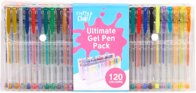 Crafty Club Multicolour Gel Ink School Pens