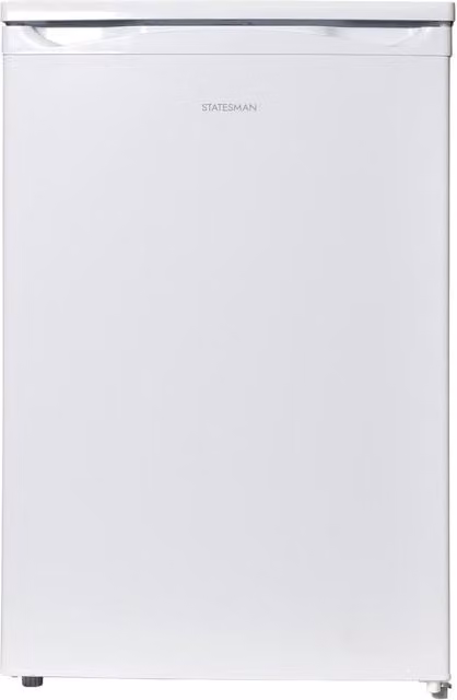 Statesman White Upright Under Counter Freezer with Reversible Door