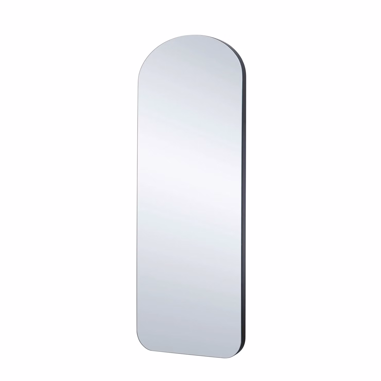 Yearn Mirrors Soho Curved Arch Full Length Wall Mirror in Black – 2