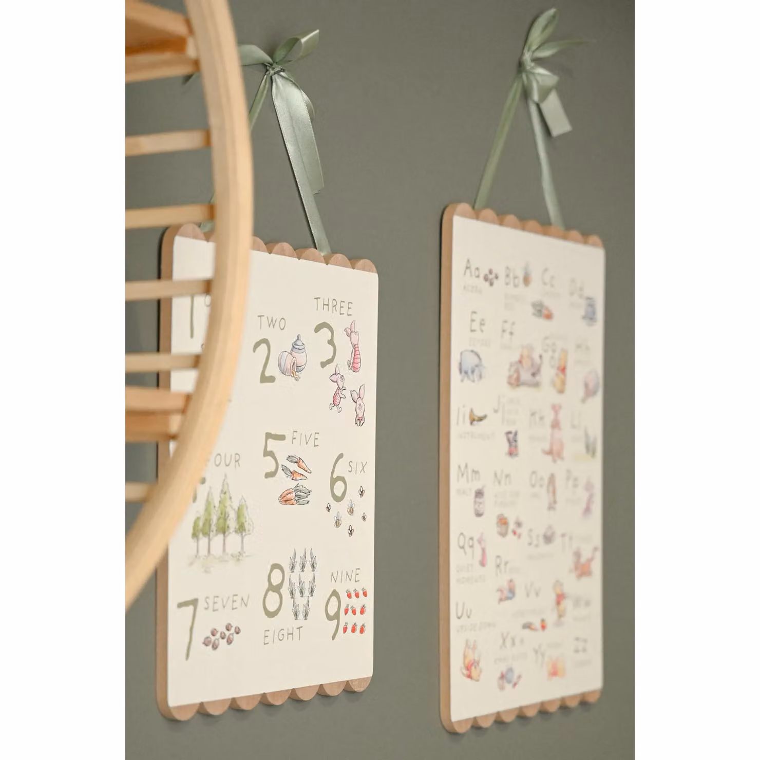 Disney Winnie The Pooh Multicolour Wooden Hanging Wall Plaque for Kids – 2