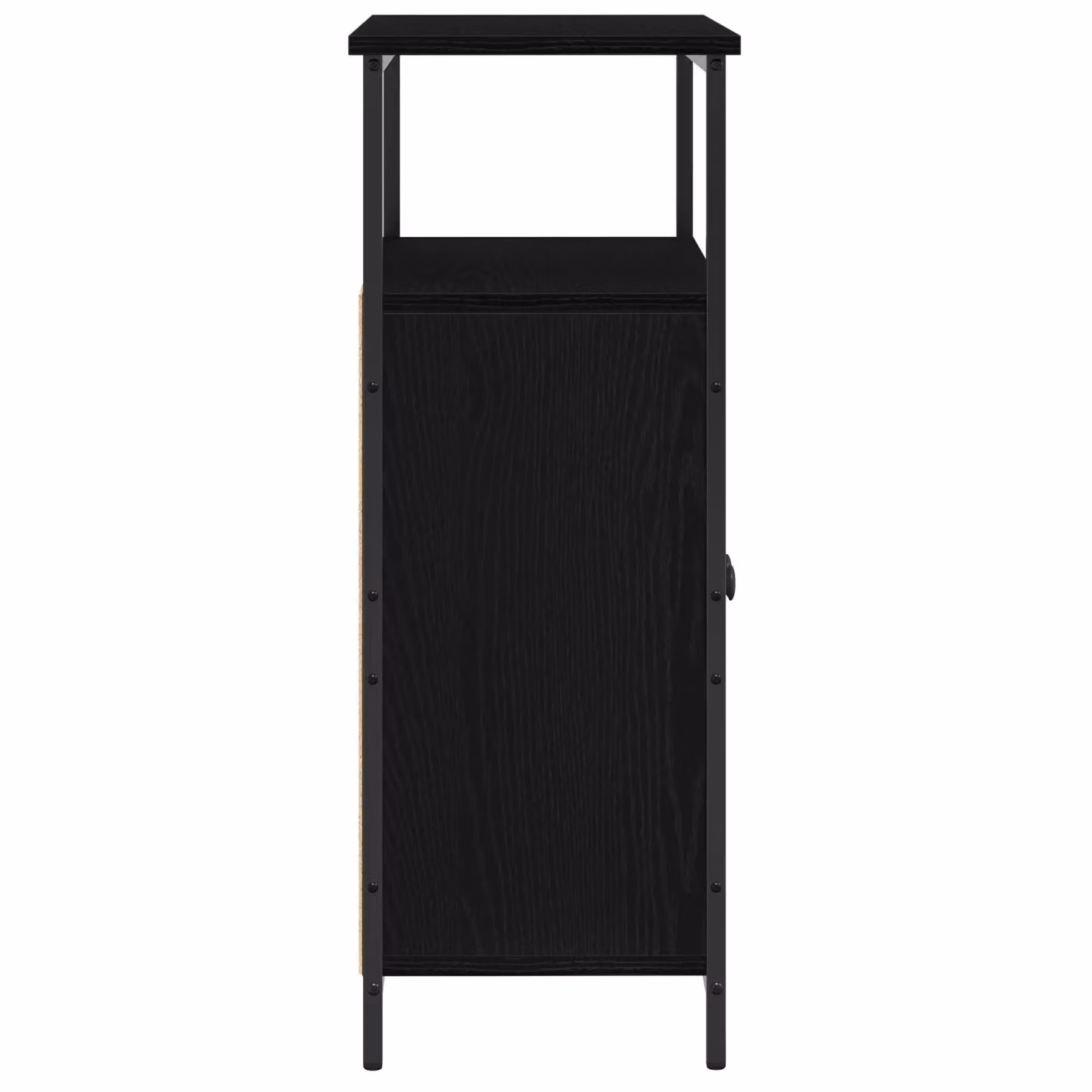 Berkfield Home Modern Black Oak Sideboard, W/D/H: 70 x 30 x 80 cm – 3
