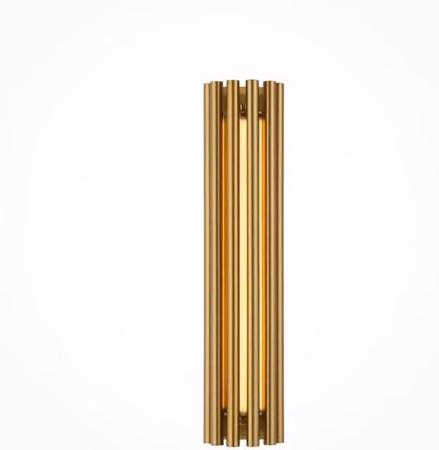 Maytoni Sonata Modern Integrated LED Wall Lamp in Gold/Brass with 3000K Warm White Light – 1