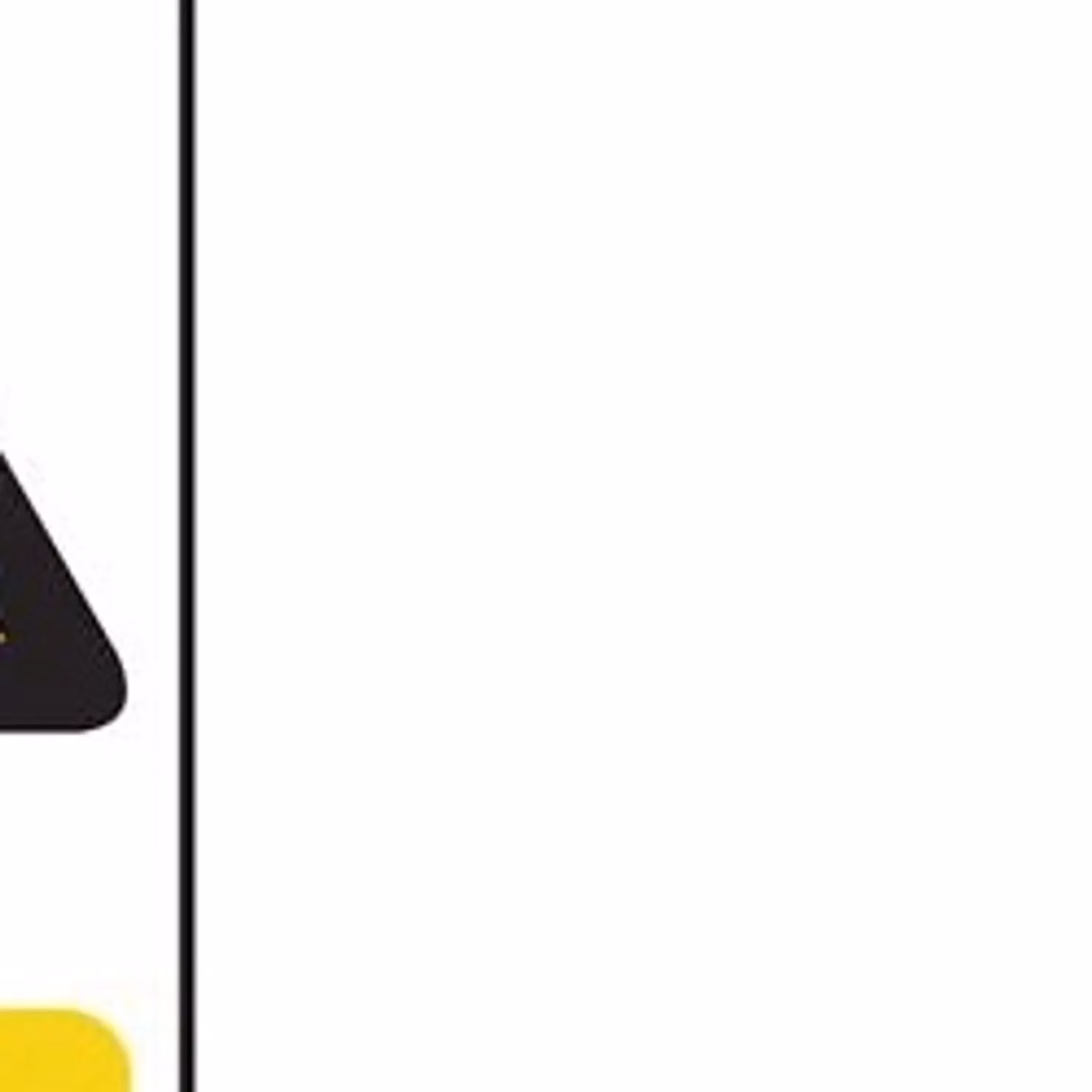 Scan Warning Construction Site PVC Sign, Yellow and Multicolour, W: 20 cm, H: 30 cm – 2