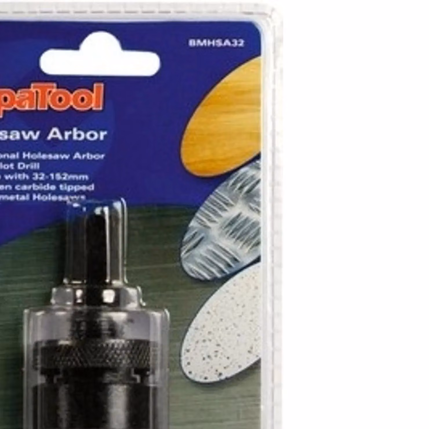 SupaTool Stainless Steel Holesaw Arbor in Silver – 2