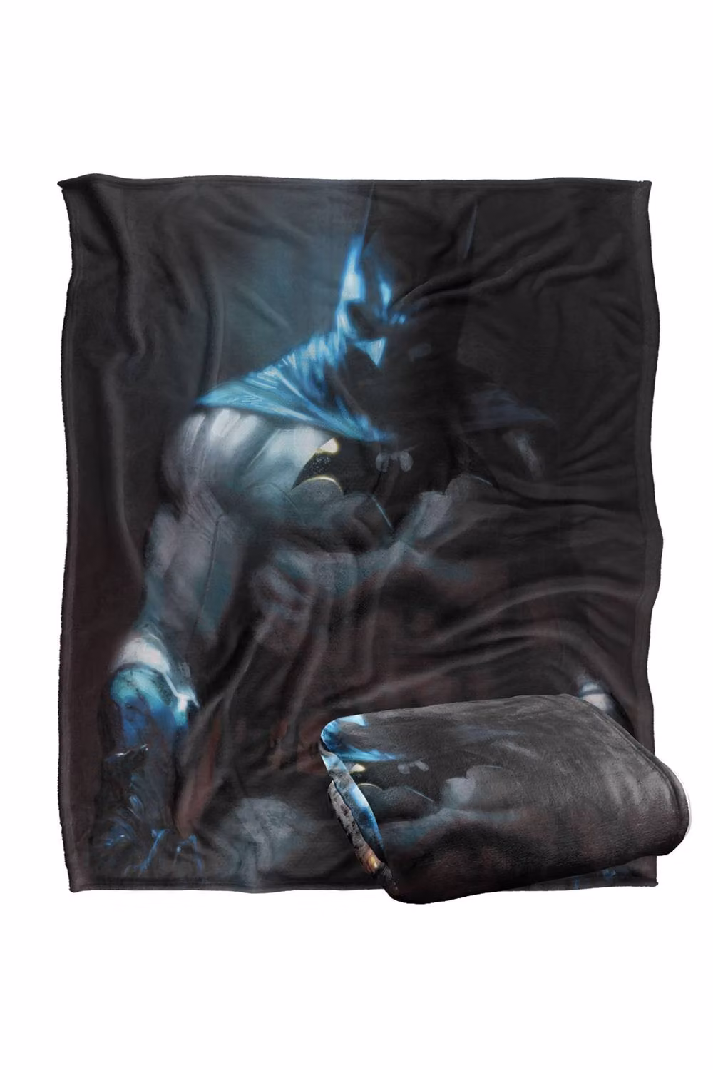 Warner Bros. Batman Classic Silhouette Super Soft Fleece Throw Blanket, Multicolour, W: 91.44 cm, L: 147 cm – 7