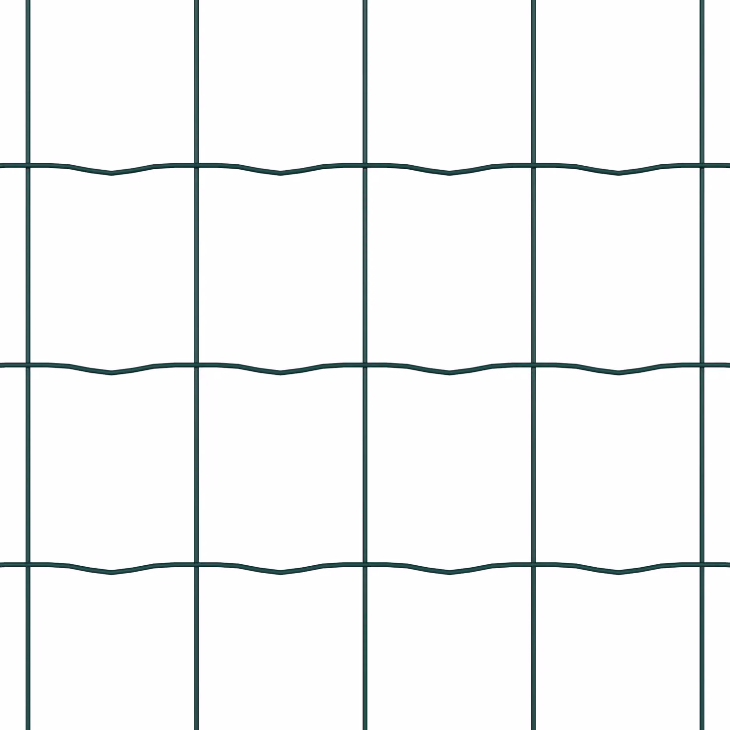 Berkfield Home Euro Fence Green PVC Coated Steel Fencing 0.4 x 50 m – 5