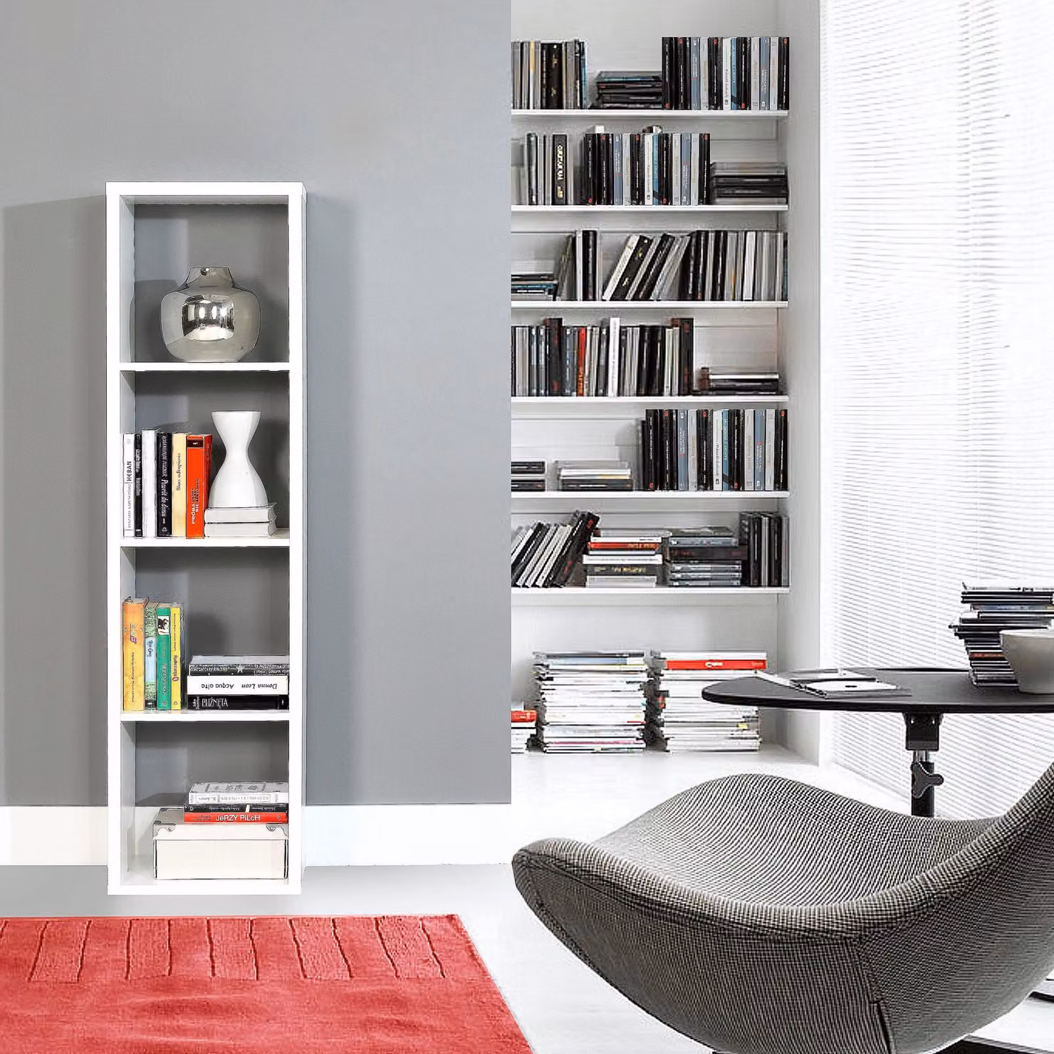 Furniture To Go Mauro 3 Shelf White Cube Storage Unit – 2