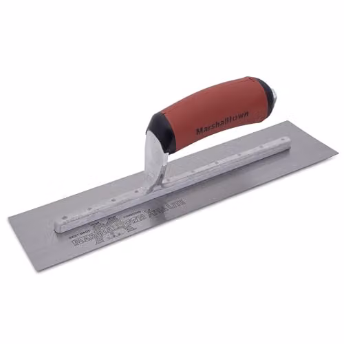 Marshalltown Stainless Steel Finishing Trowel with Durasoft Handle, 27.94 cm x 11.43 cm