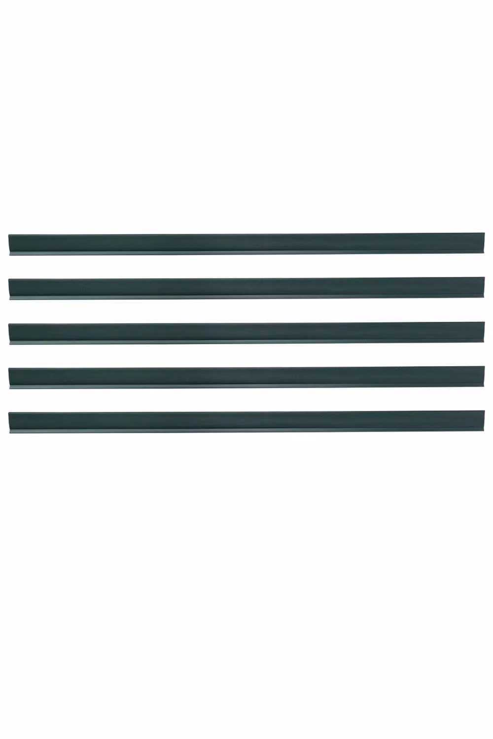 Garden Sanctuary 5-Pack Green PVC Opaque Garden Fence Privacy Slats with Fixing Clips – 2
