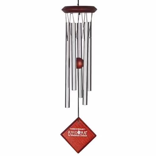 Woodstock Chimes Chimes of Mercury Silver Windchime – 1