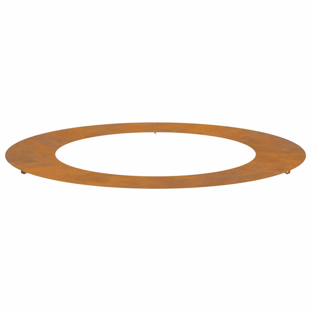Berkfield Home Modern Corten Steel Planter with Decorative Inlays in Orange, Brown and Multicolour – 1