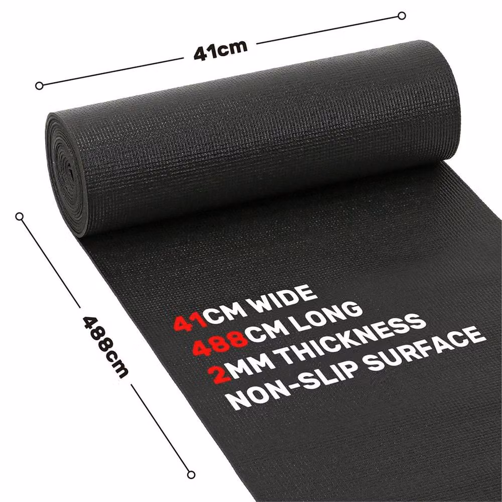 NESTLUNE Non Slip Heavy Duty Foam Drawer Mat, Black, W: 52 cm, L: 1000 cm – 2
