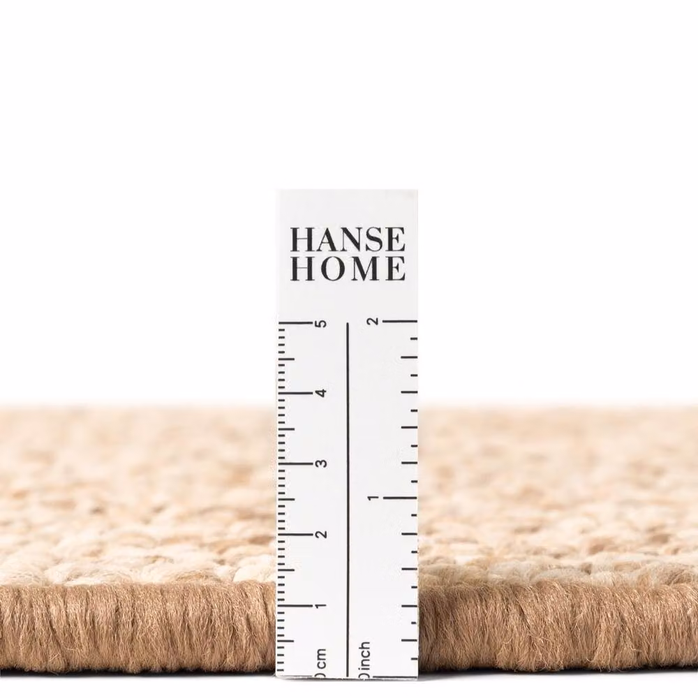 THE RUGS Wolly Hand Tufted Beige Wool Look Synthetic Rug, W: 80 cm, L: 200 cm – 3
