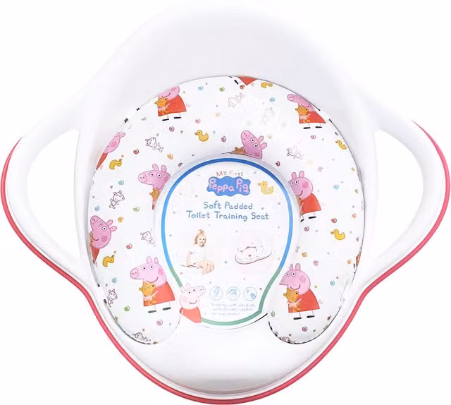 Peppa Pig Universal Soft Padded Toilet Seat - Pink