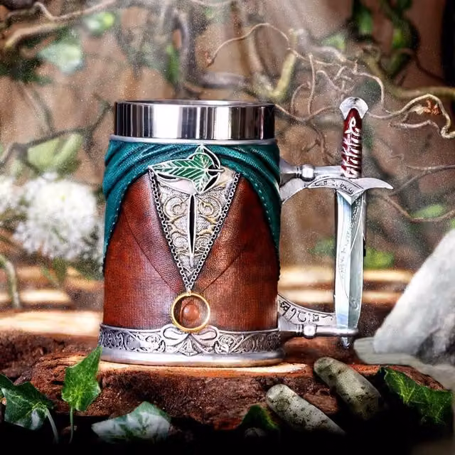 Nemesis Now Lord of the Rings Frodo Mug, Multicolour, Height: 15.5 cm
