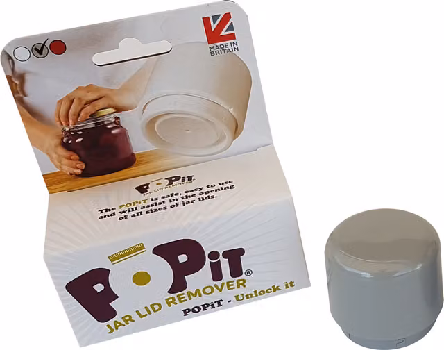 Pro4uk POPit Round Jar Opener, Grey