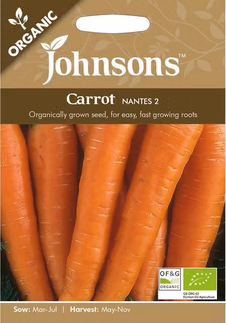 Johnsons Organic Summer Vegetable Seeds