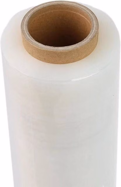 FLAVORA Heavy Duty Stretch Shrink Wrap Roll, Clear, W: 52 cm, L: 1000 cm – 1