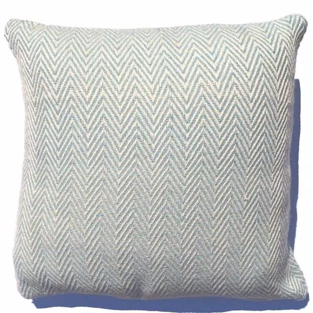 Rapport Home Skye Square Cushion Covers in Blue, W/D/H: 43 x 43 x 43 cm