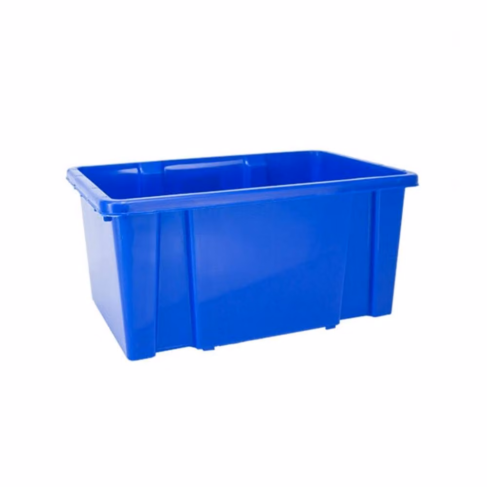 TML Stackable Plastic Storage Box in Blue, W/D/H: 30 x 30 x 30 cm – 2
