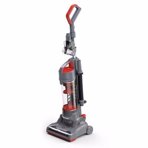 Rediffusion Red Bagless Corded Upright Vacuum Cleaner with 750W Motor, Turbo Brush and Pet Hair Specialist Tools