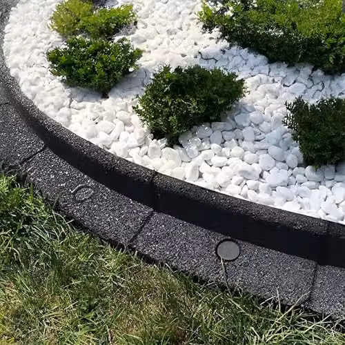 Primrose Flexiborder Garden Edging for Lawns, Grey, Pack of 2 – 1