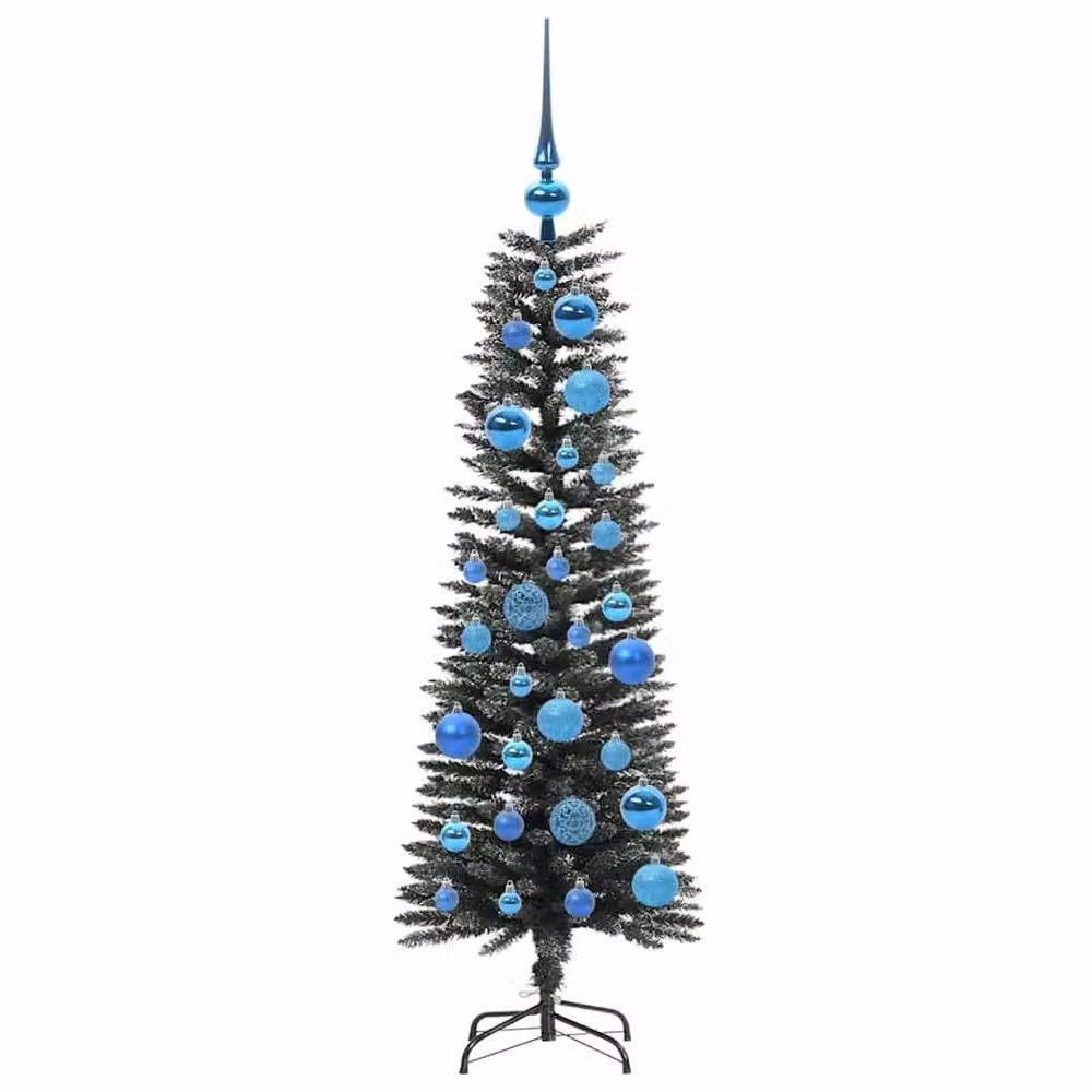 Berkfield Home Elegant Green Artificial Christmas Tree with Stand H 120 x W 40.5 x D 40.5 cm – 4