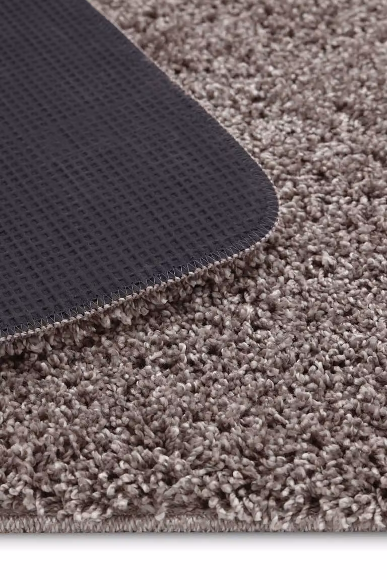 My Mat Buddy Round Rug in Brown, Diameter: 100 cm