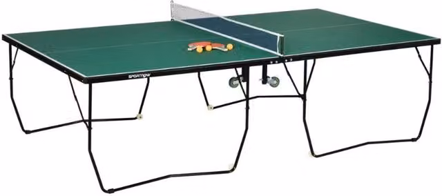 Chilli Seating 9ft Folding Table Tennis Table in Green